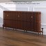 CI-RC660-30-MET-COPPER-LS01 - Richmond 4 Column Victorian Cast Iron Radiator H660mm x W2382mm CI-RC660-30-MET-COPPER-LS01 - Richmond 4 Column Victorian Cast Iron Radiator H660mm x W2382mm